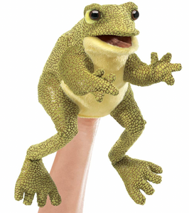 Folkmanis Funny Frog Puppet