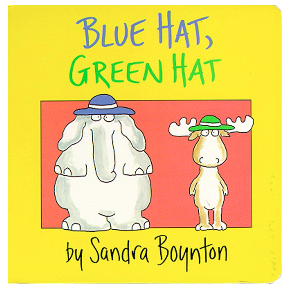 Blue Hat, Green Hat Board Book