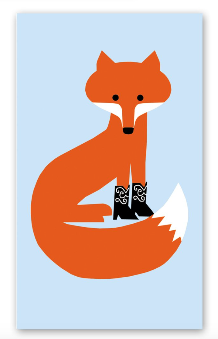 Enclosure Card Foxy-Foxy