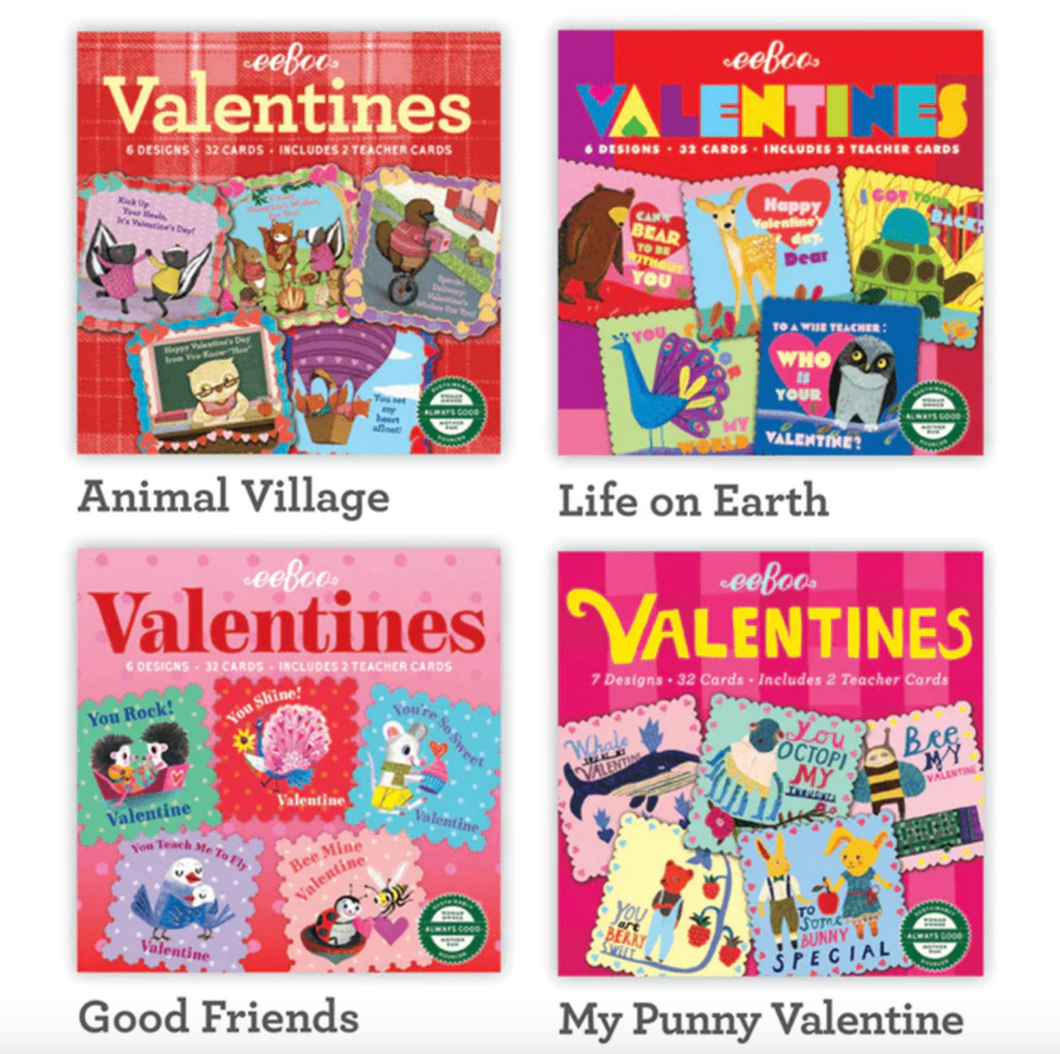 Eeboo Valentines Cards