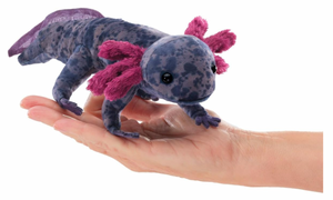 Folkmanis Black Axolotl Puppet