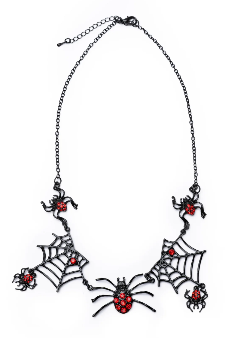 Great Pretenders Tangled Web Necklace