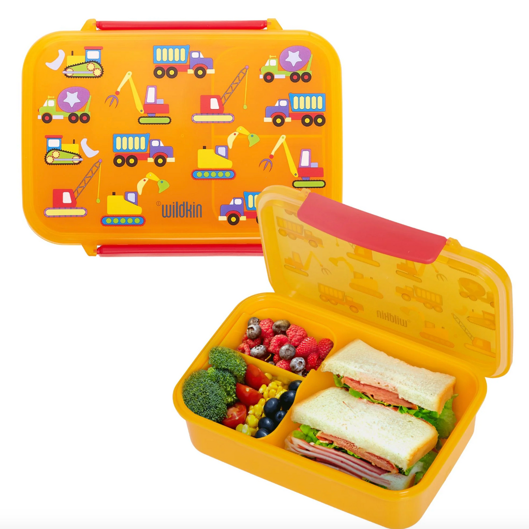 Wildkin Under Construction Reusable Food Container Bento Box