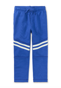 Tea Collection Speedy Striped Joggers Majorelle Blue