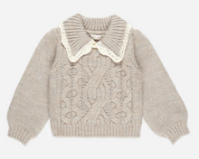 Load image into Gallery viewer, Rylee + Cru Alice Sweater Heathered Sand
