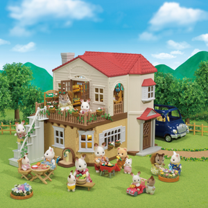 Calico Critters Red Roof Grand Mansion Gift Set