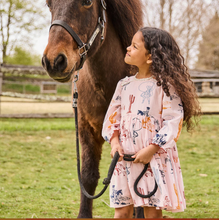 Load image into Gallery viewer, Pink Chicken Girls Charlie Dress - Pink Cowgirls
