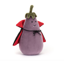 Load image into Gallery viewer, Jellycat Vivacious Eggplant Vampire
