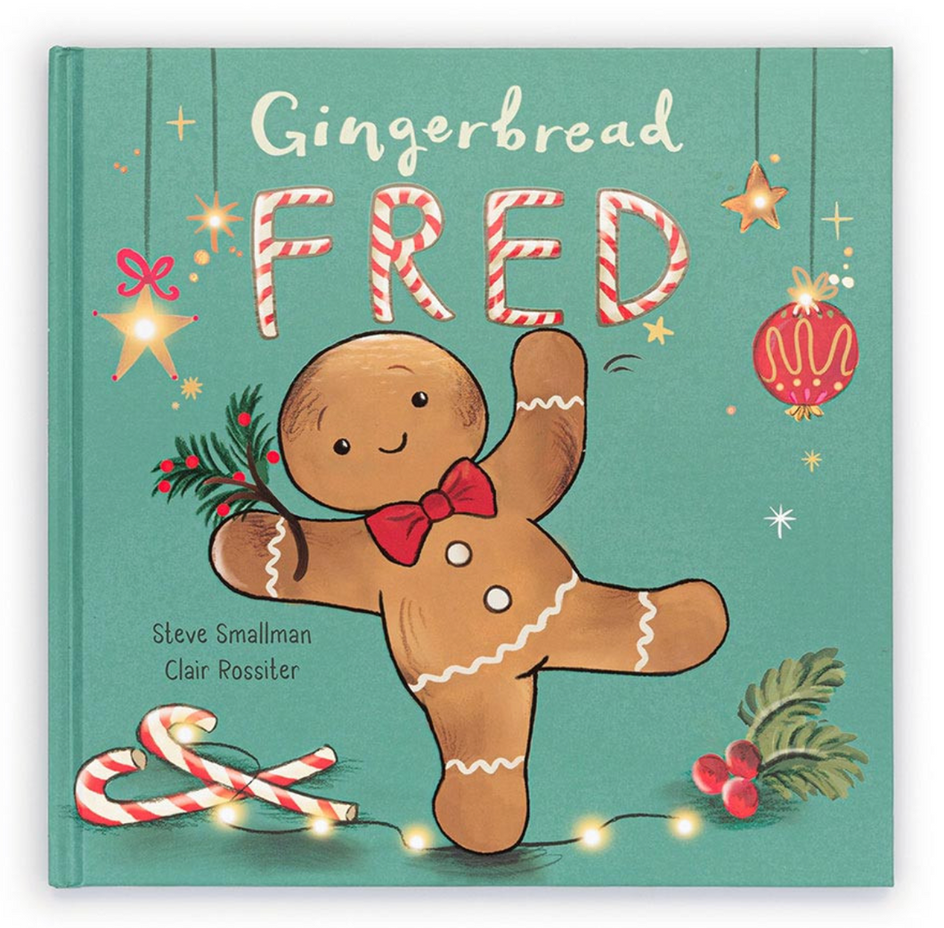 Jellycat Gingerbread Fred Book