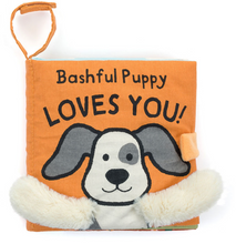 Load image into Gallery viewer, Jellycat Bashful Puppy Loves You!
