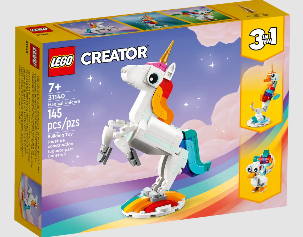 Lego Magical Unicorn 145 Pieces 7+