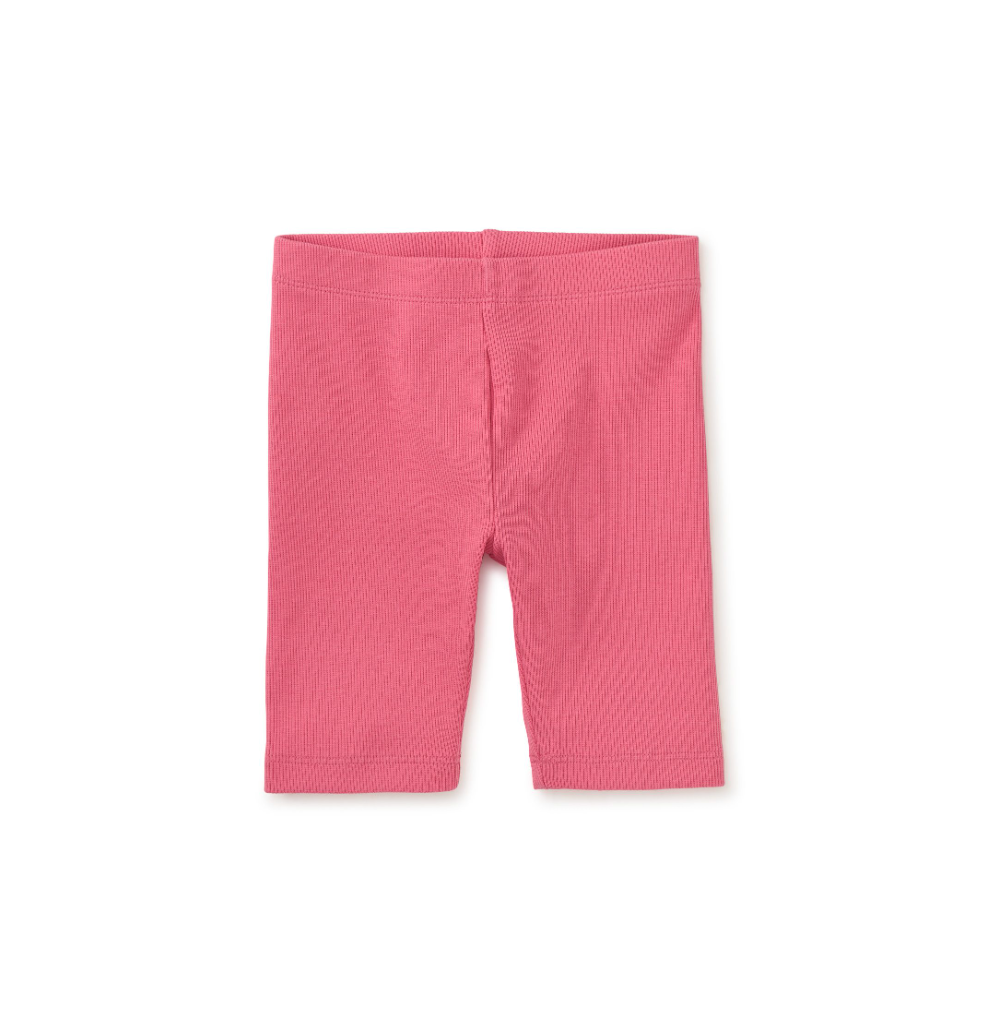 Tea Collection Ribbed Bike Shorts Desert Rose