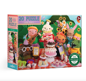 Eeboo 20 Piece Puzzle Cake Party