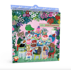 Eeboo Sweet Celebration Square Sketchbook