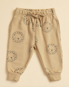 Quincy Mae Relaxed Fleece Sweatpant Lions