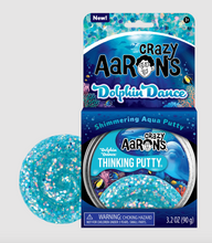 Load image into Gallery viewer, Crazy Aaron&#39;s Dolphin Dance Thinking Putty
