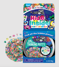 Load image into Gallery viewer, Crazy Aaron&#39;s Hide Insider Party Animals Thinking Putty
