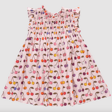 Load image into Gallery viewer, Pink Chicken Girls Stevie Dress Cloud Pink Cherry
