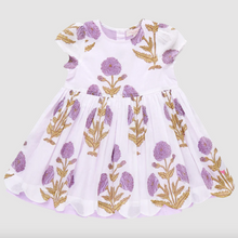 Load image into Gallery viewer, Pink Chicken Girls Marisol Dress Lavender Dandelion
