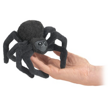 Load image into Gallery viewer, Folkmanis Mini Spider Finger Puppet
