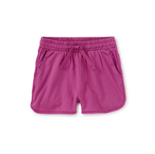 Load image into Gallery viewer, Tea Collection Pom-Pom Gym Shorts Mulberry
