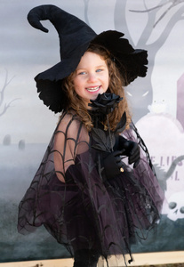 Great Pretenders Spider Witch Tutu And Cape Size 4-6