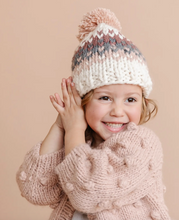 Load image into Gallery viewer, The Blueberry Hill Popcorn Cardigan Blush Baby Sweater
