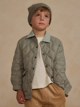 Load image into Gallery viewer, Rylee + Cru Quilted Puffer Jacket Laurel Size 2-3y
