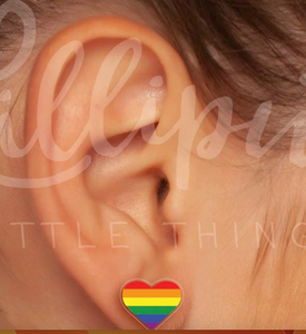 Lilliput Little Things Pride Earrings