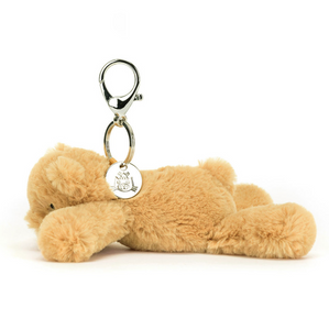 Jellycat Smudge Bear Bag Charm