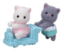 Load image into Gallery viewer, Calico Critters Persian Cat Twins
